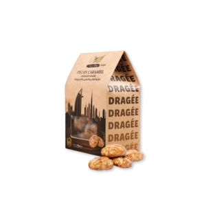 Dubai Food Pecan Caramel Chocolate Dragee 300g