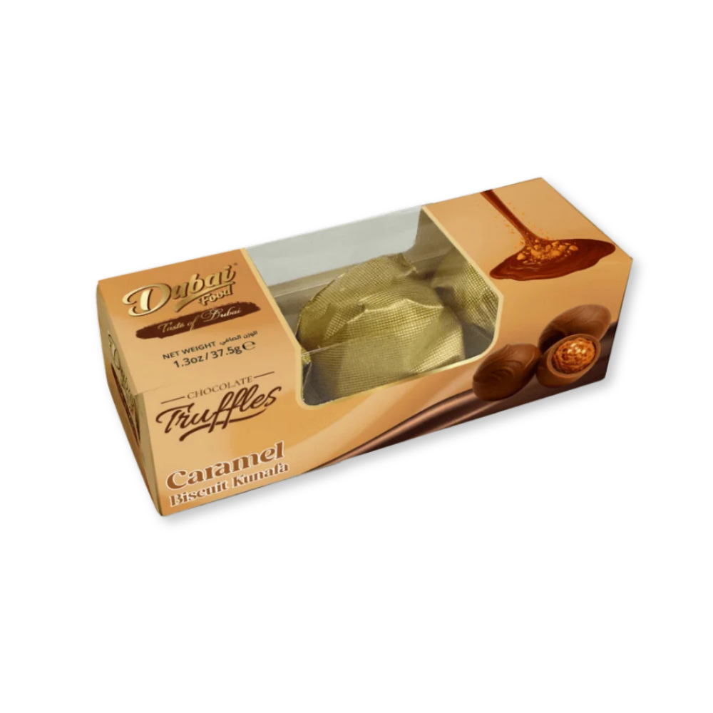 Caramel Biscuit Kunafa Chocolate Truffle (37.5g)
