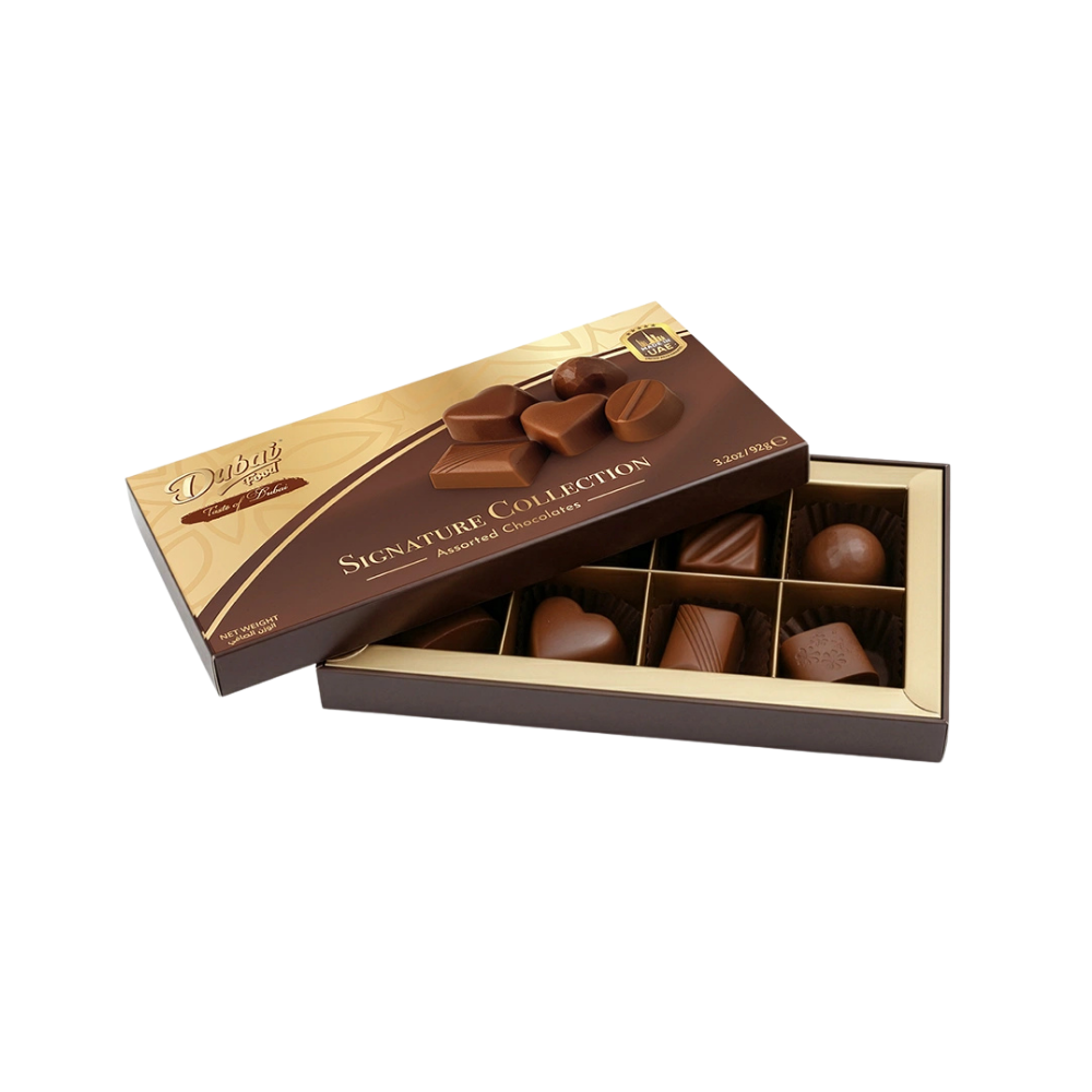 DUBAI FOOD Signature Chocolate Assortment – 8 pcs