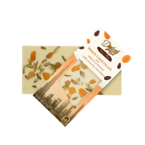 Dubai Food White Chocolate With Apricot & Raisins 80g